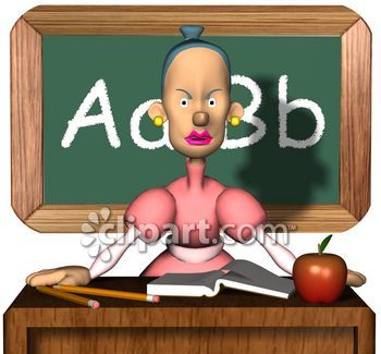 Angry Teacher Clip Art Clipart Com School Edition