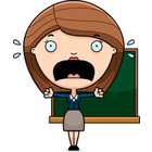 Angry Teacher Clipart Cartoon Woman Angry  Teacher
