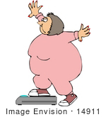 Clipart Obese