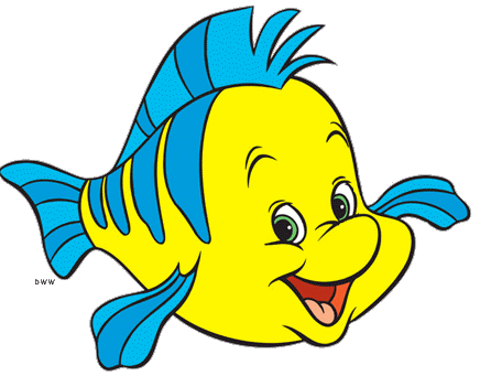 Flounder Clipart From Disney S   Clipart Panda   Free Clipart Images