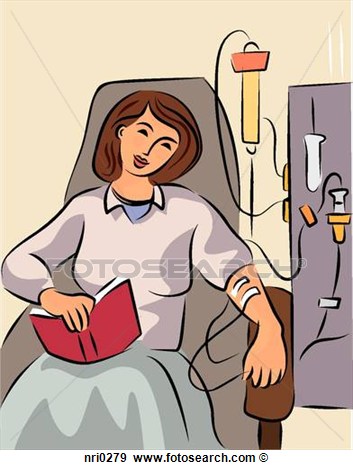 Hooked Up To A Kidney Dialysis Machine Nri0279   Search Vector Clipart