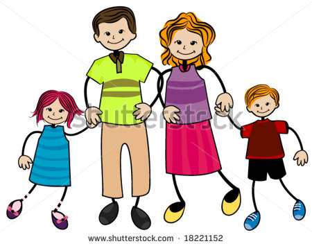 My Family   Vector   18221152   Shutterstock