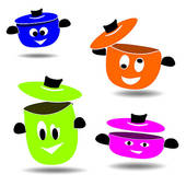 Pots Pans Clip Art And Stock Illustrations  300 Pots Pans Eps