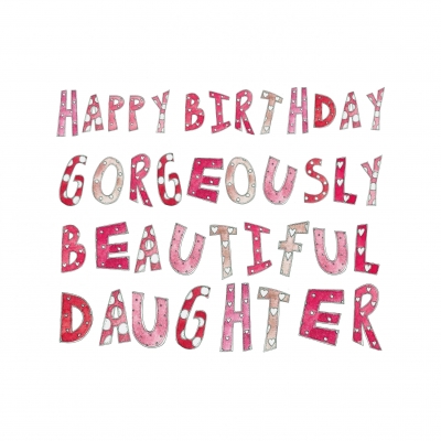 Send A Greeting Card Tagged With  Happy Birthday Birthday Daughter    