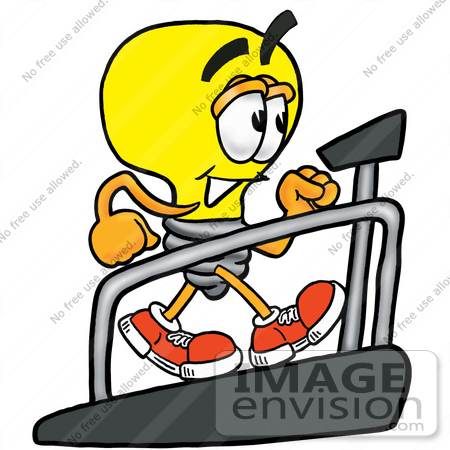 Walking Fitness Clipart  24417 Clip Art Graphic Of A
