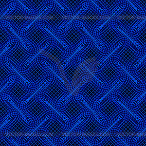 Wave Lines Seamless Pattern   Vector Clipart