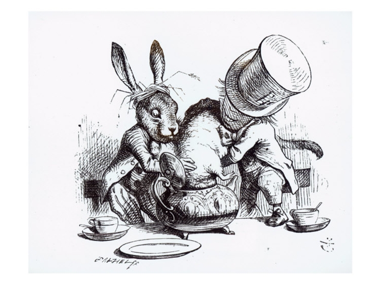 Alice In Wonderland Teapot Drawing Alice In Wonderland   Chapter