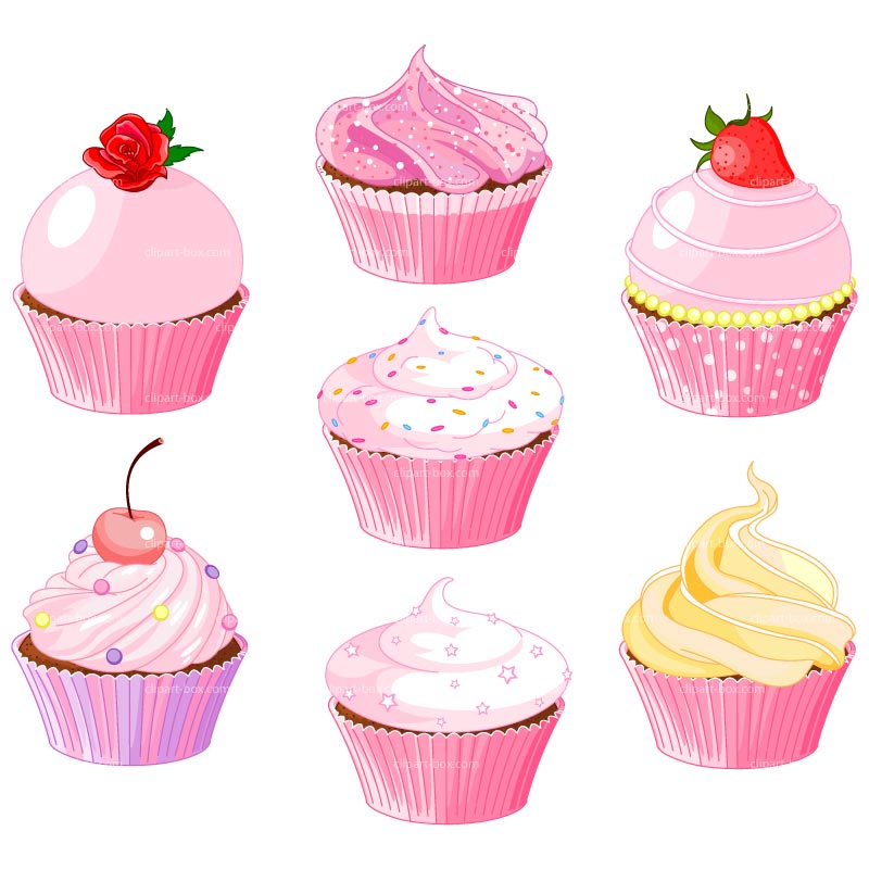 Back   Pics For   Pink Cupcake Clipart
