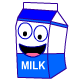 Cartoon Milk Carton
