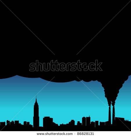 Factory Pollution Cartoon