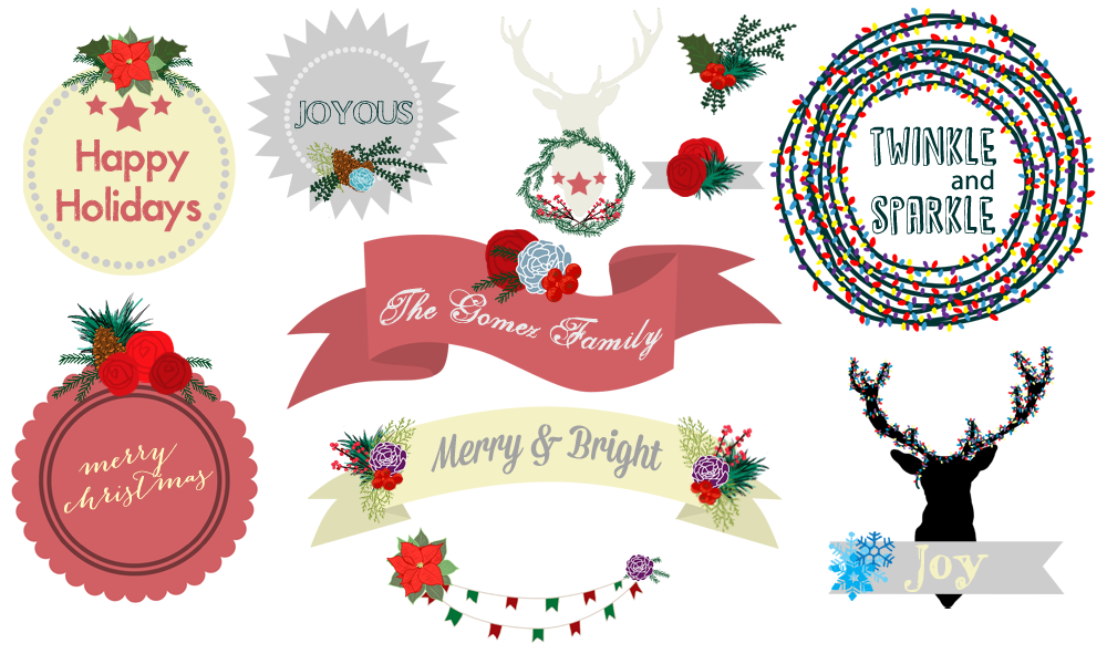 Free Christmas Banners Clip Art Download   A Simple Pantry