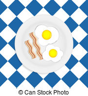 Frito Huevos Vector Ilustraci N Clip Art Vectorial