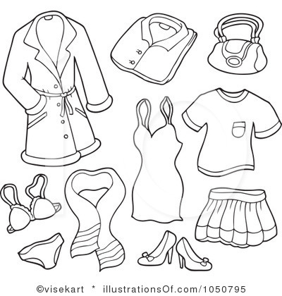 Go Back   Gallery For   Clothing Clip Art Black And White