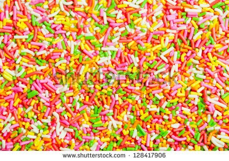 Ice Cream With Rainbow Sprinkles Clipart Decoration Or Ice Cream