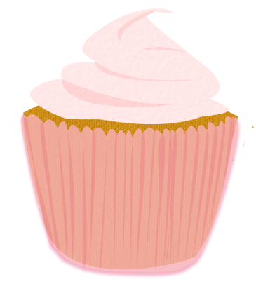 Pink Frosted Cupcake Clip Art By Wisp Stock D30yye8 Png