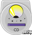     Player Radio Radios Music Cds Object Cd Player001 Gif Clip Art Other