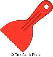 Putty Knife Vector Clip Art Illustrations  56 Putty Knife Clipart Eps