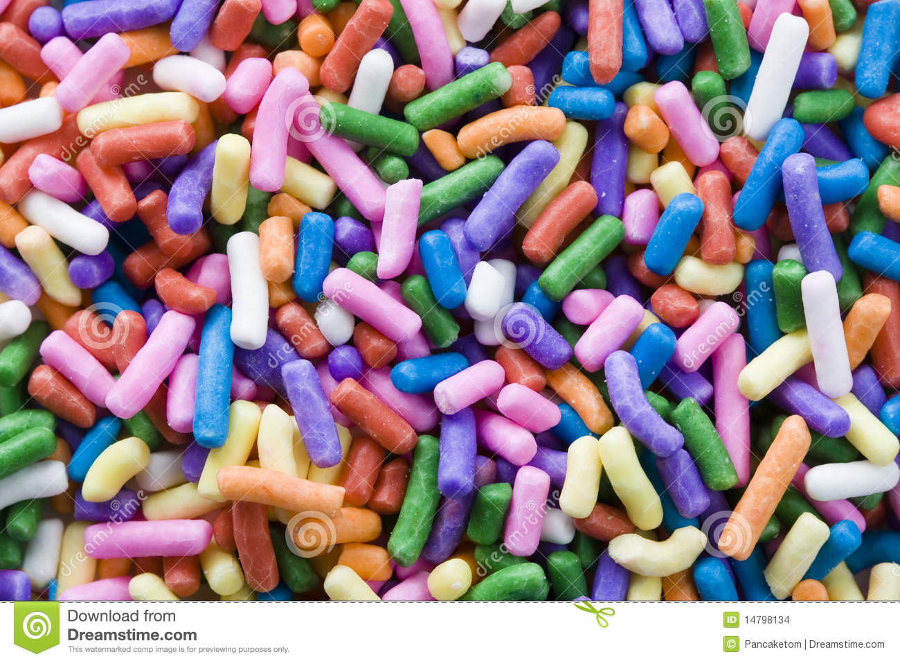 Rainbow Sprinkles Stock Images   Image  14798134