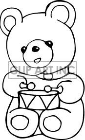 Teddy Bear Clipart Black And White   Clipart Panda   Free Clipart
