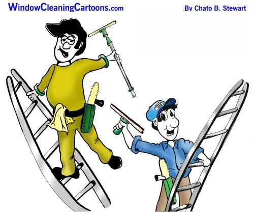 Window Cleaning   Window Cleaning Cartoons