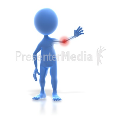 3d Stick Figure Arm Pain   Medical And Health   Great Clipart For