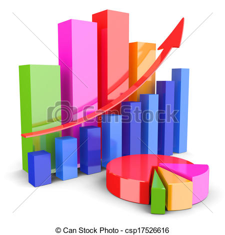 Analyze Data Clipart Graphs Of Financial Analysis