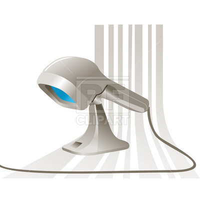 Barcode Scanner Download Royalty Free Vector Clipart  Eps
