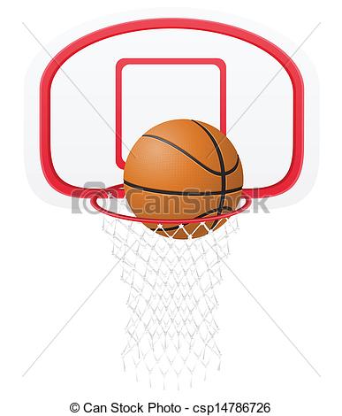 Basketball Backboard Clipart Black And White Vector   Basketball