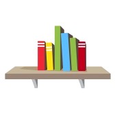 Books On Shelf Clipart   Clipart Panda   Free Clipart Images
