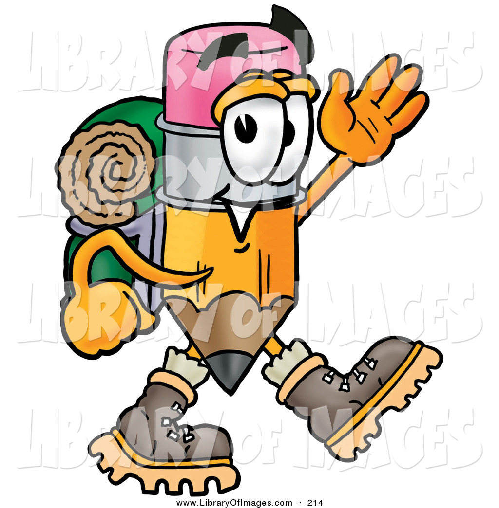 Family Hiking Clipart Hiker Clipart Clip Art Of An Outdoorsy Pencil