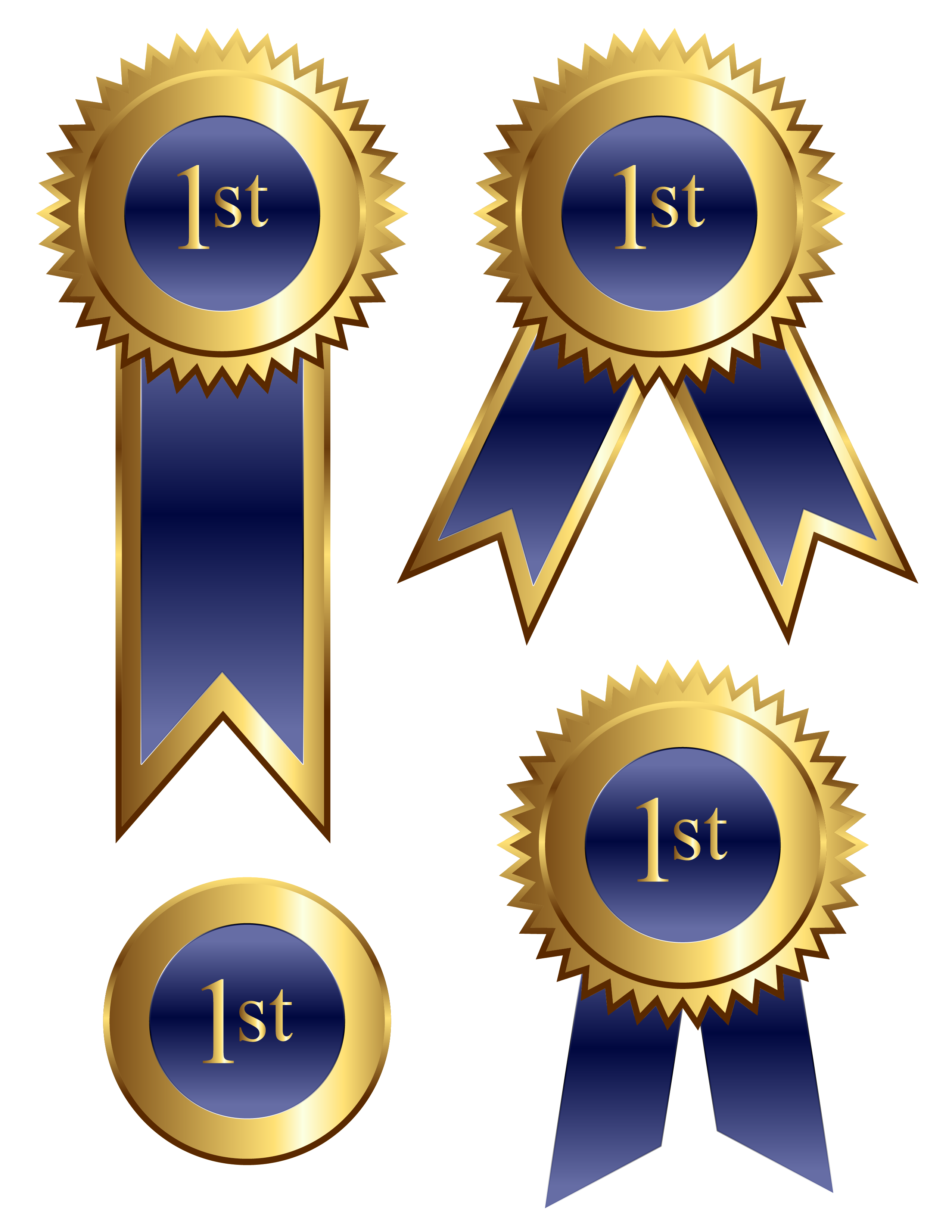 First Place Printable Award Ribbons