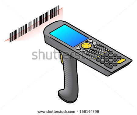 Hand Held Barcode Scanner   Clipart Panda   Free Clipart Images