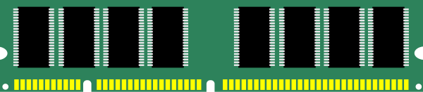 Ram Computer Memory Clipart Vector Clip Art Online Royalty Free