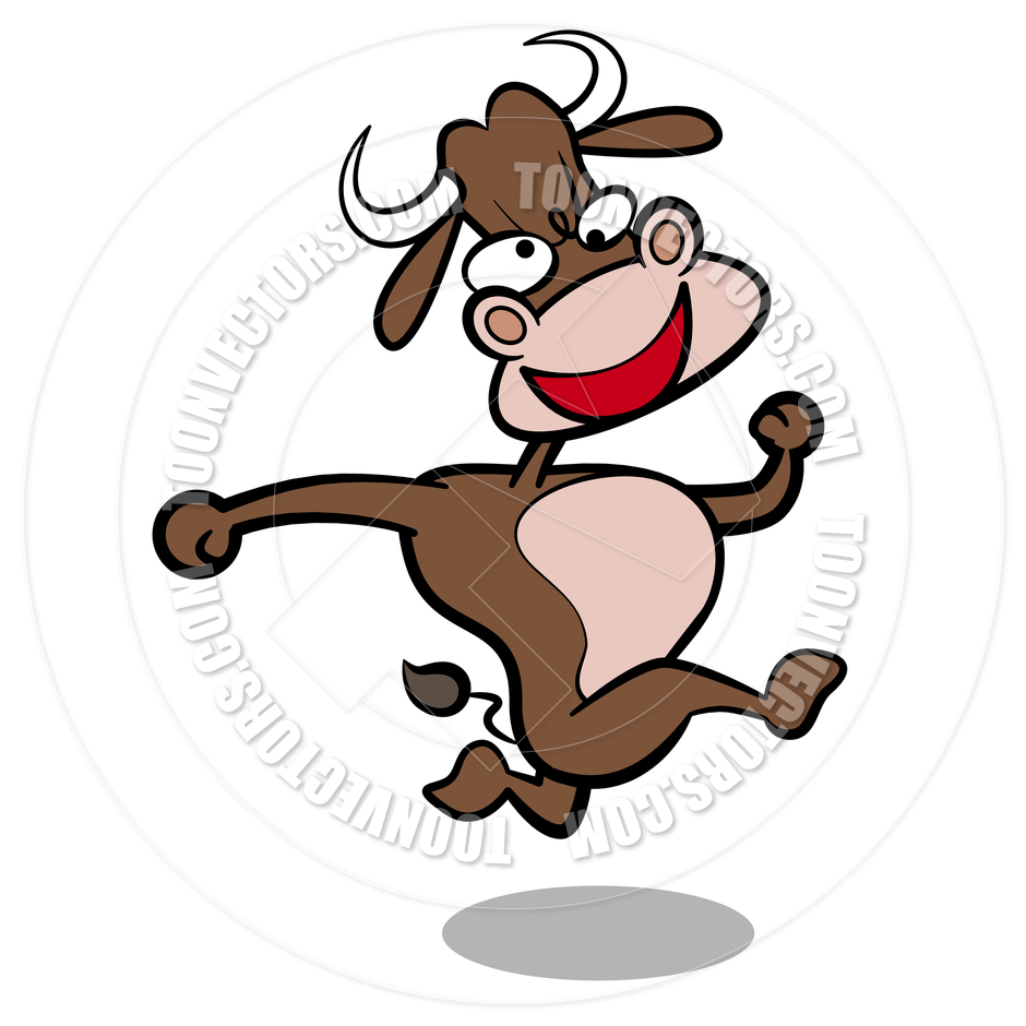 Related Pictures Running Cartoon Bull Royalty Free Clipart Picture