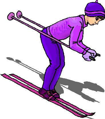 Ski Clipart   Gifsanimes Fr