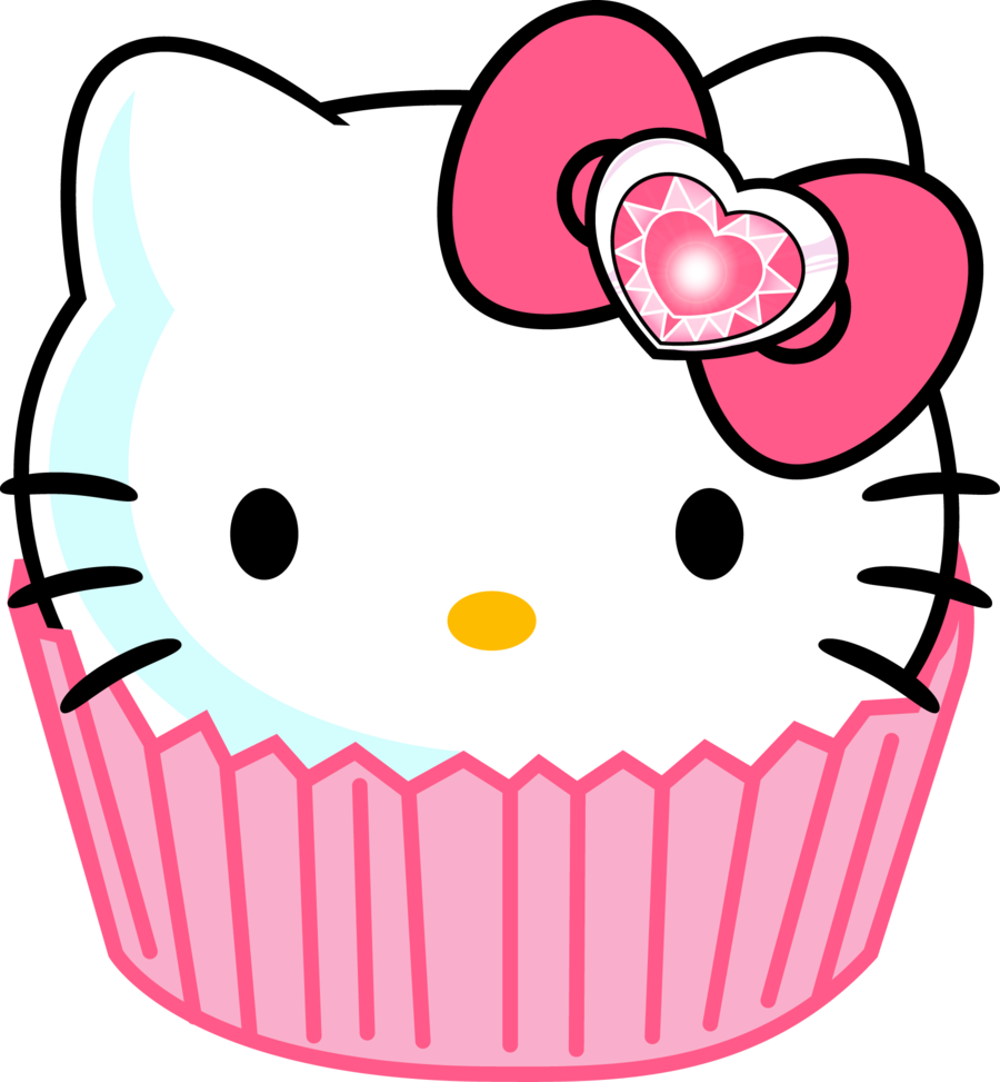 10 Cupcake Hello Kitty Clipart   Free Cliparts That You Can Download