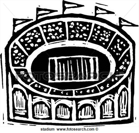 Clipart Of Stadium Stadium   Search Clip Art Illustration Murals