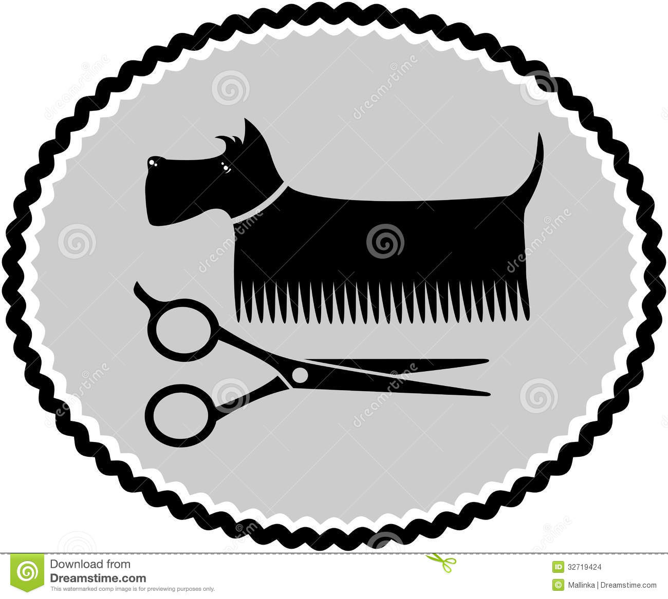 Dog Haircut Sign Stock Images   Image  32719424