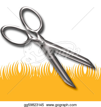 Drawing   Haircut Scissors Illustration  Clipart Drawing Gg59823145