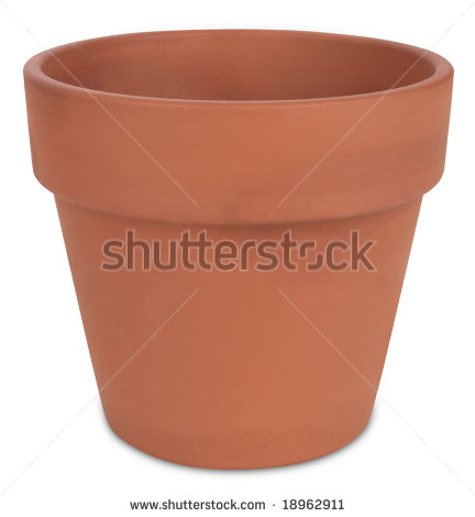 Empty Flower Pot Clipart