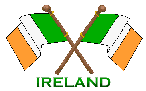 Flag Clip Art   Irish Flags   Free Flag Clip Art   Crossed Irish Flags