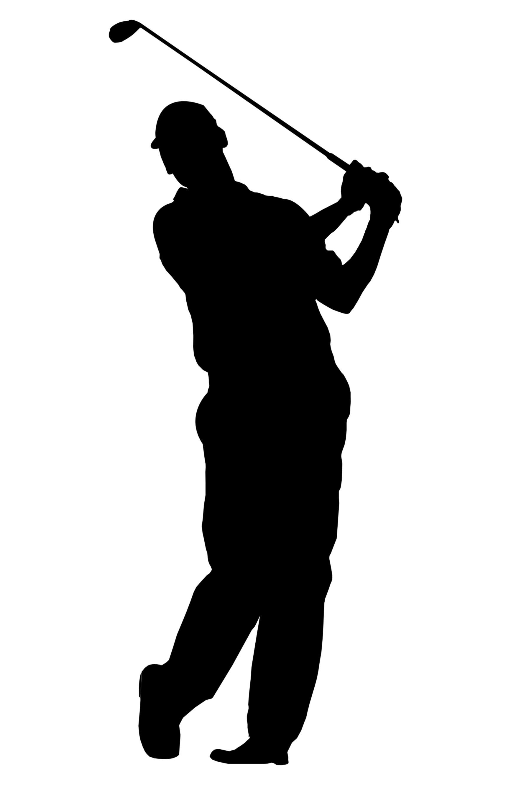Golfer Silhouette Clip Art Free Cliparts That You Can Download To