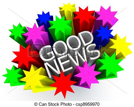 Good News Clip Art Good News Surrounded By
