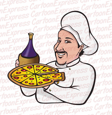 Italian Chef Clipart