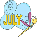 July Clip Art   July Images   Month Of July Clip Art