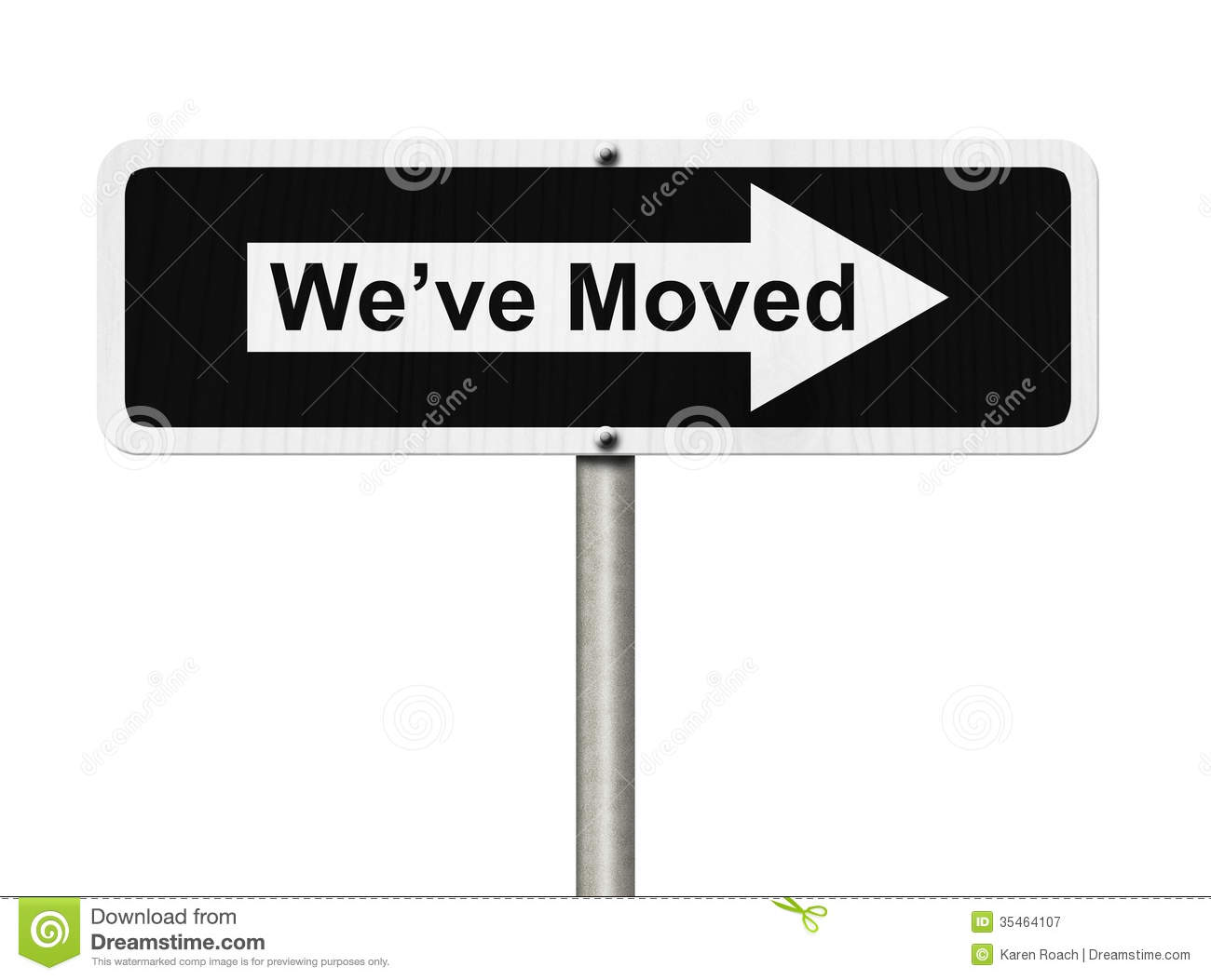 Weve Moved Clipart We Ve Moved Sign Royalty Free