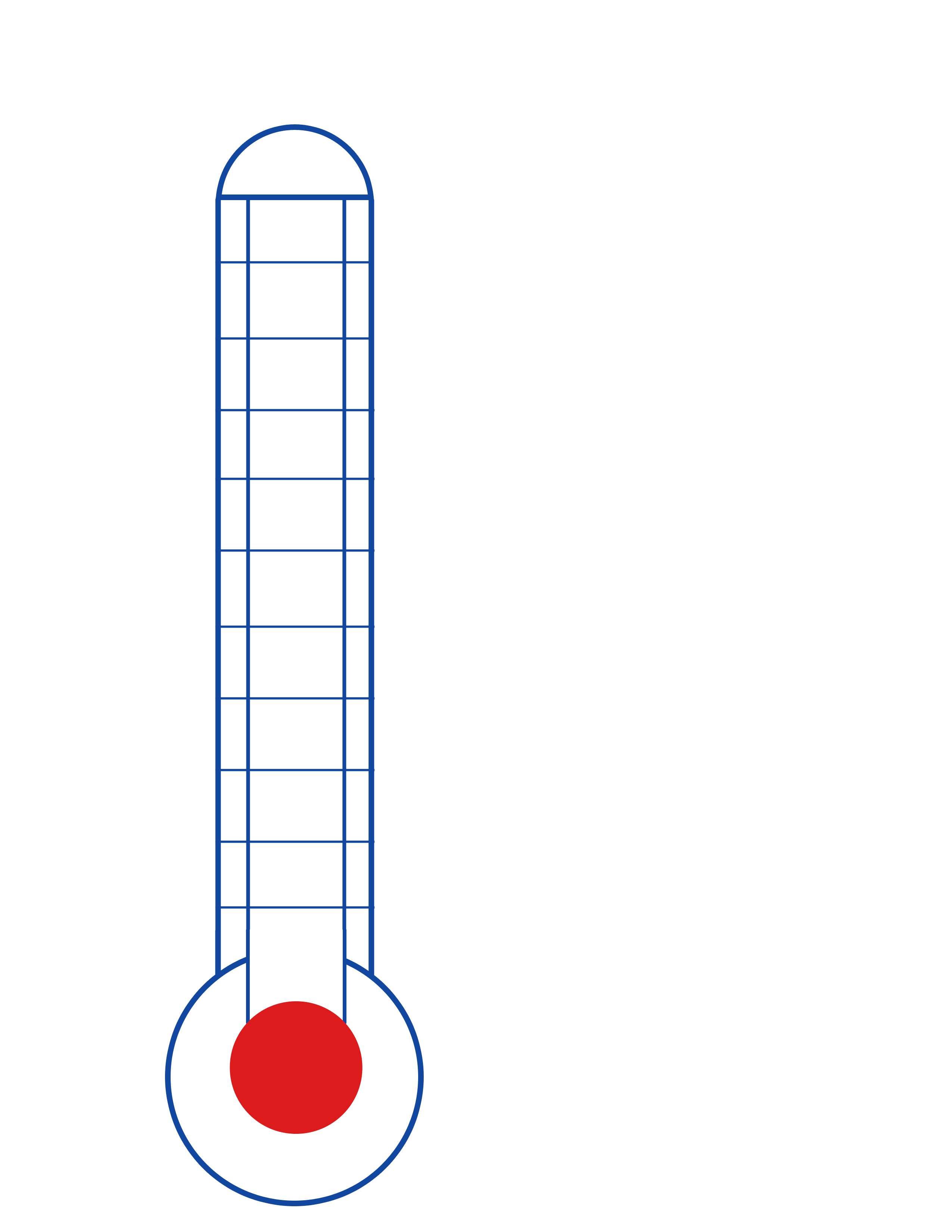 Blank Thermometer Scales