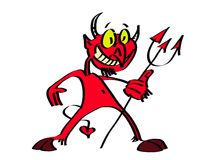 Devil Clipart Royalty Free Stock Photo   Image  10203175