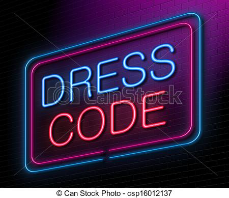 Dress Code Concept    Csp16012137