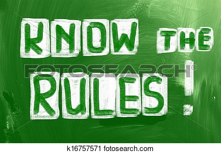Know The Rules Clipart Clipart Of Know The Rules Concept K16757571    